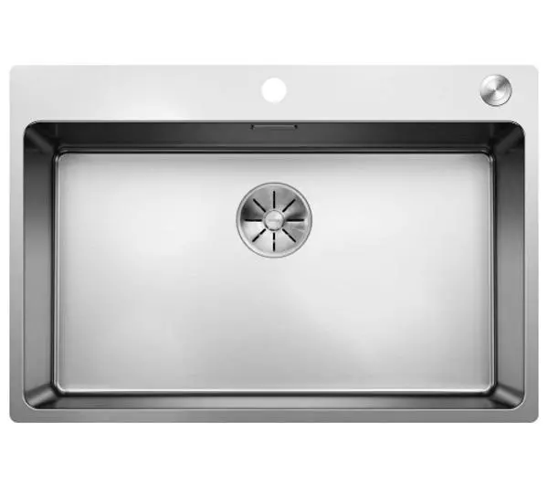 Zlewozmywaki kuchenne - Blanco ANDANO 700-IF/A 525246 Stalowy Srebrny