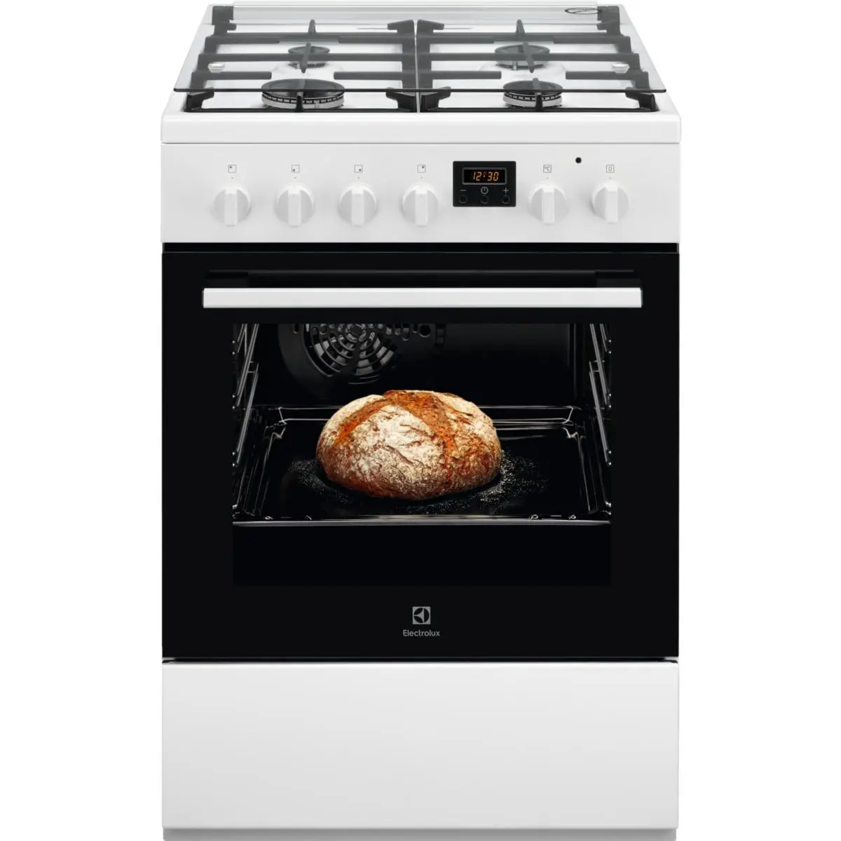 Kuchnia gazowo-elektryczna Electrolux LKK640201W Termoobieg