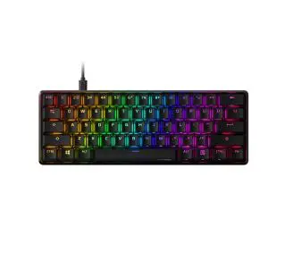 HyperX Alloy Origins 60 Red Switch Czarny