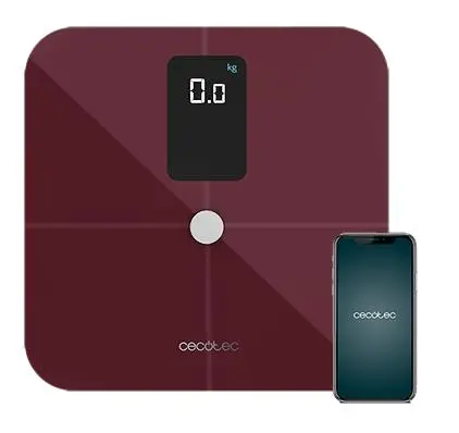 Waga Cecotec Surface Precision 10400 Smart Healthy Vision 180kg Czerwony