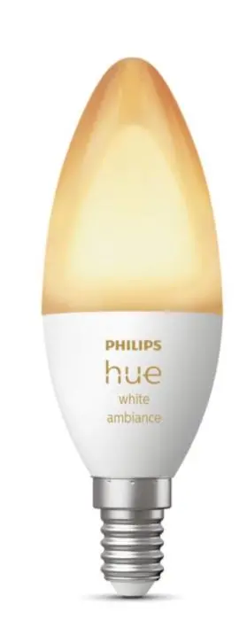 Żarówka LED Philips Hue White Ambiance E14 1 szt.