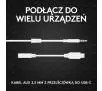 Słuchawki przewodowe z mikrofonem Logitech G333 Douszne Czarny