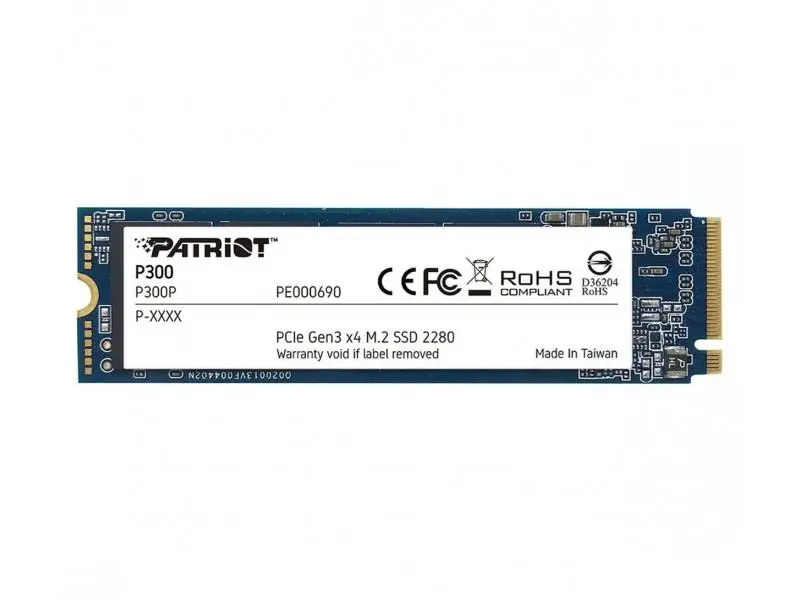 Dysk SSD Patriot P300 512GB M.2 PCIe Gen 3 x4