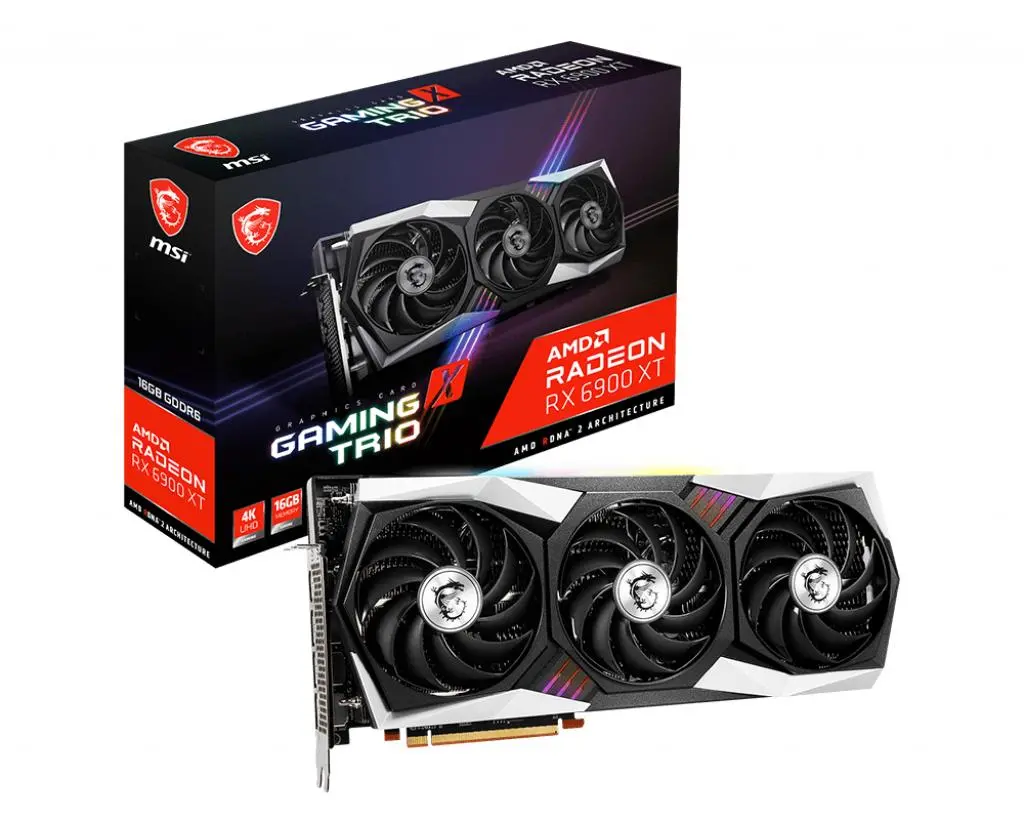 Karta graficzna MSI Radeon RX 6900 XT GAMING X TRIO 16GB GDDR6 256bit