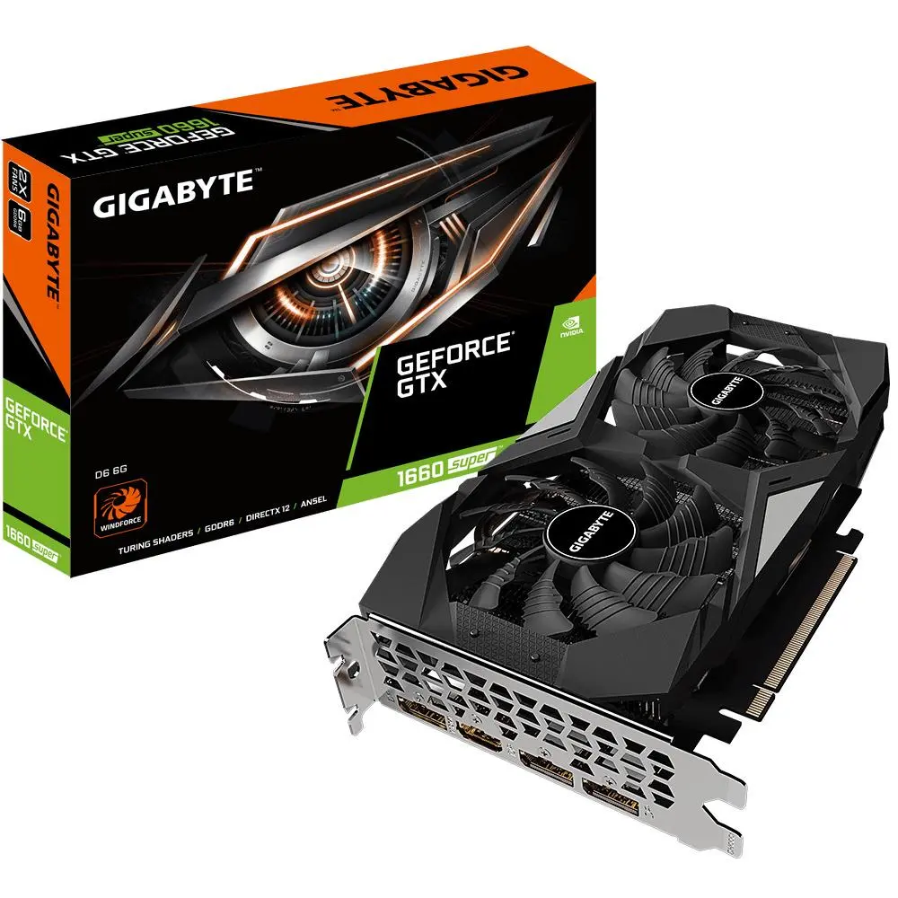 Karta graficzna Gigabyte GeForce GTX 1660 SUPER D6 6GB GDDR6 192bit