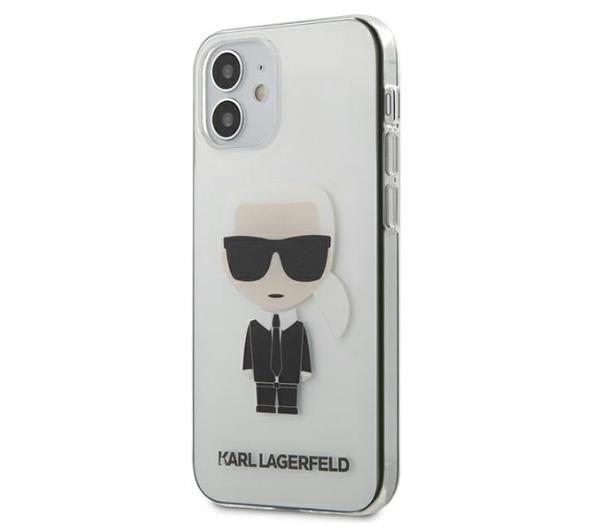 Karl Lagerfeld Transparent Ikonik KLHCP12STRIK do iPhone 12 mini-Zdjęcie-0