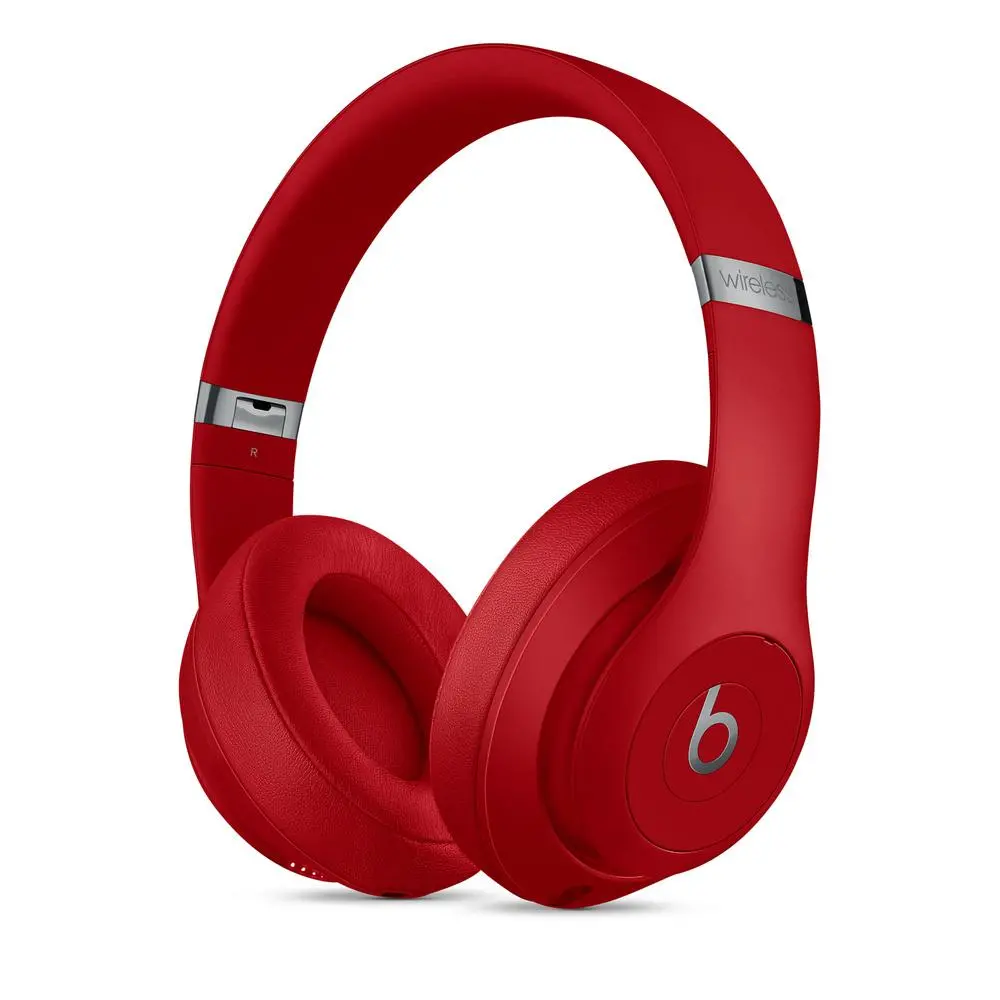 S uchawki bezprzewodowe Beats Beats Studio3 Wireless Nauszne Bluetooth 4.0 Czerwony Opinie Cena RTV EURO AGD