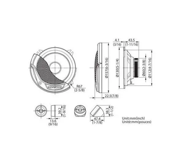 Kenwood KFC-E130P