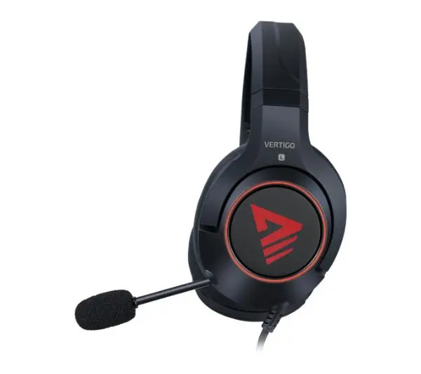 Savio Vertigo 7.1 Nauszne Czarno-czerwony