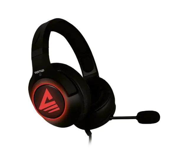 Savio Vertigo 7.1 Nauszne Czarno-czerwony