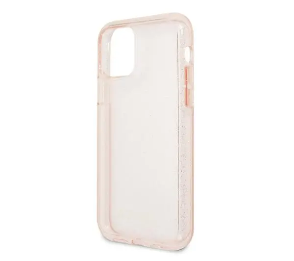 Guess Glitter GUHCN65PCGLPI do iPhone 11 Pro Max Różowy