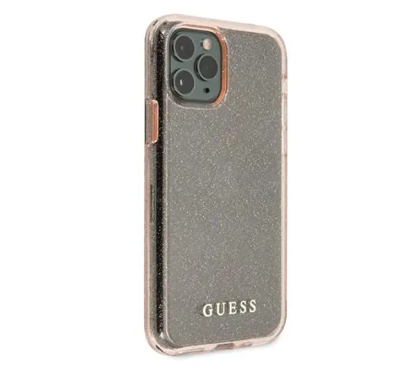 Guess Glitter GUHCN65PCGLPI do iPhone 11 Pro Max Różowy