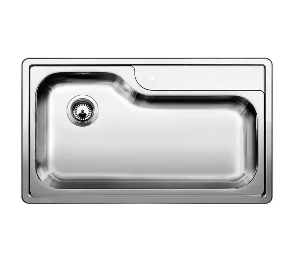 Zlewozmywaki kuchenne - Blanco PLENTA 514029 Stalowy Srebrny