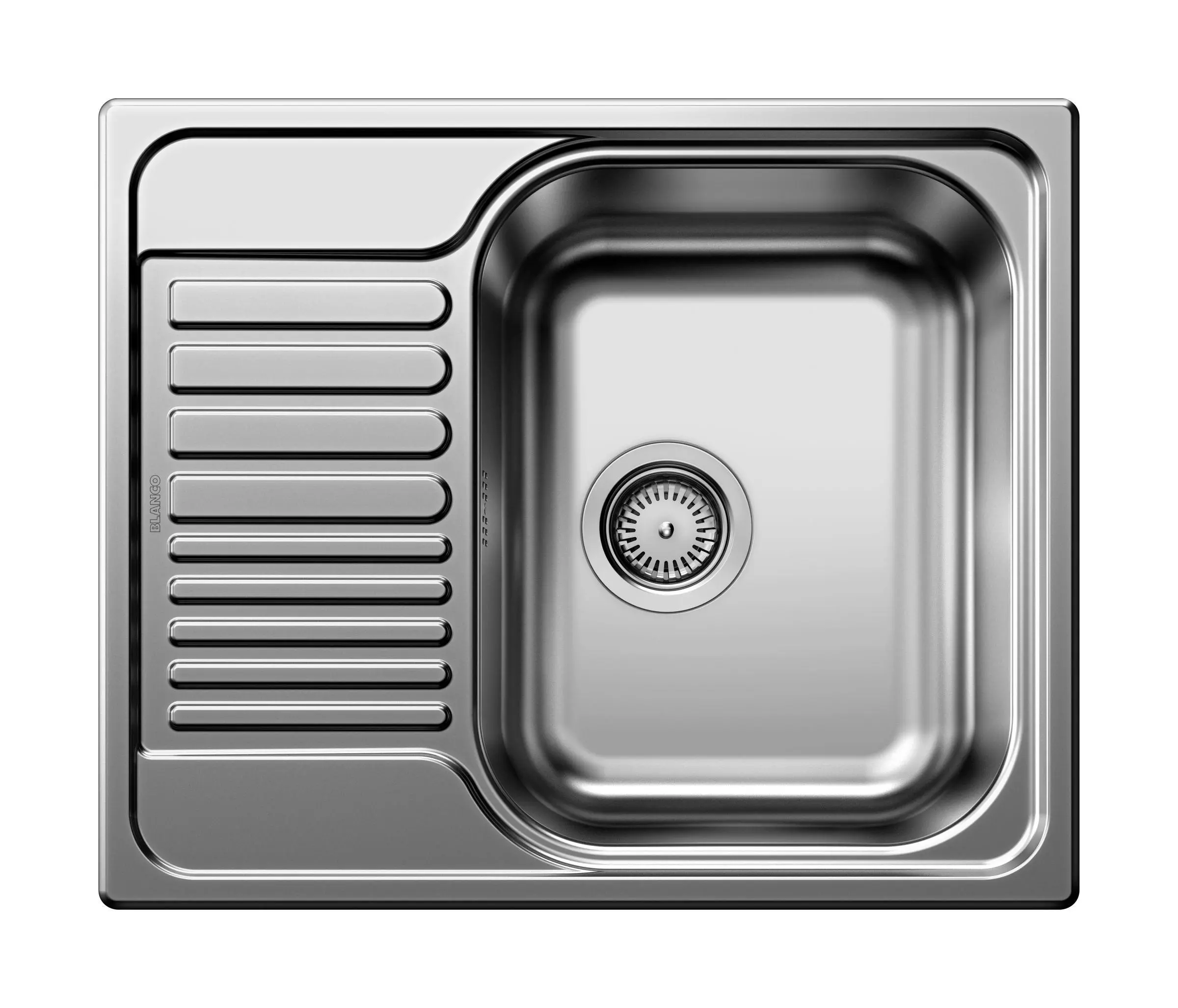 Zlewozmywak Blanco Tipo 45 S Mini 516524 Stalowy Srebrny