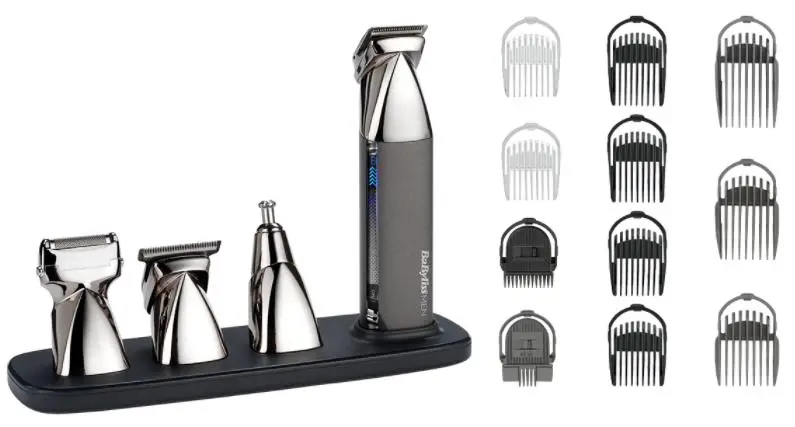 Trymer BaByliss Super-X Metal MT996E 15 nasadek 300min