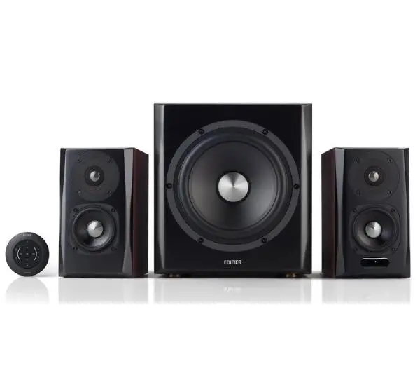 Edifier S350DB Czarno-brązowy - Kup na Raty - RRSO 0%