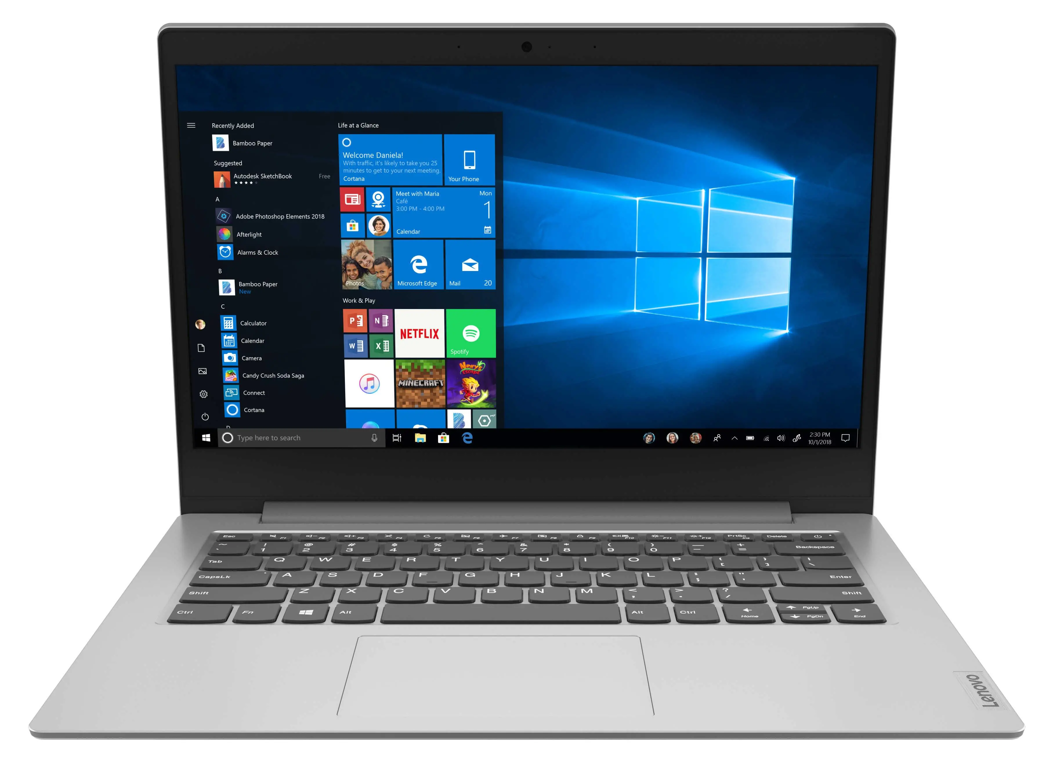 Laptop Lenovo IdeaPad 1 14ADA05 14" AMD 3020e 4GB RAM 128GB Dysk SSD Win10S Szary