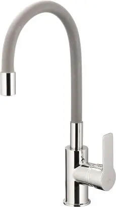 Bateria KFA Armatura Arura Rumba 6553-915-63 Szary Mosiądz