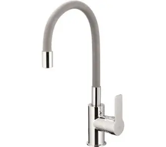 Bateria KFA Armatura Arura Rumba 6553-915-63 Szary Mosiądz