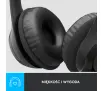 Słuchawki przewodowe z mikrofonem Logitech USB Headset H390 Nauszne Czarny