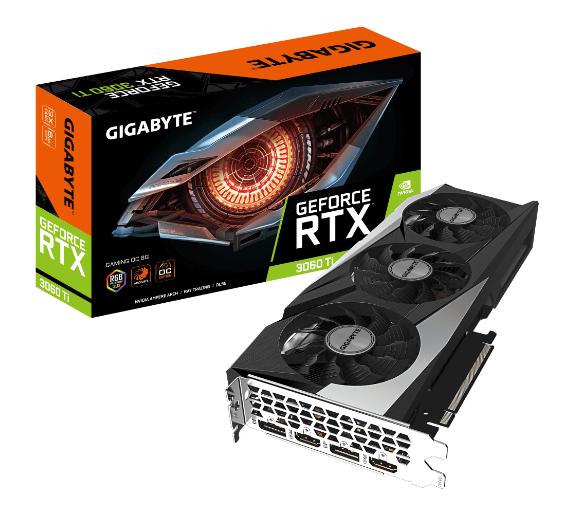 karta graficzna Gigabyte GeForce RTX 3060 Ti GAMING OC (rev. 2.0) 8GB GDDR6 256bit