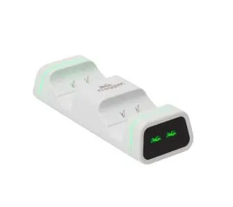 Ładowarka FroggieX FX-XB-C2-W na 2 pady Xbox Series S/X & Xbox One + 2 akumulatory