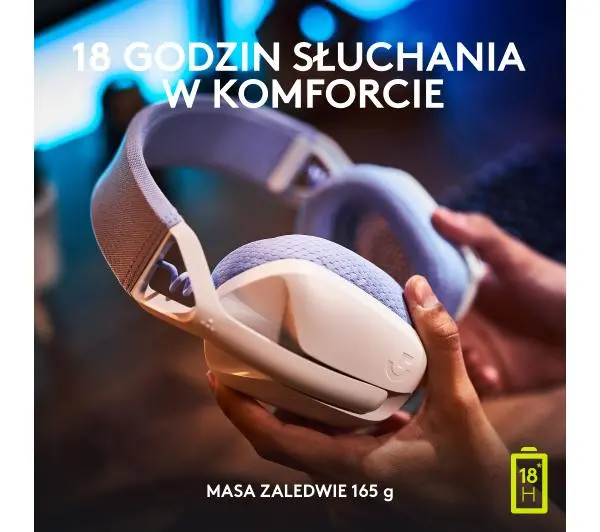 Logitech G435 Lightspeed Nauszne Niebieski