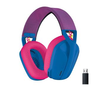 Słuchawki bezprzewodowe z mikrofonem Logitech G435 Lightspeed Nauszne Niebieski
