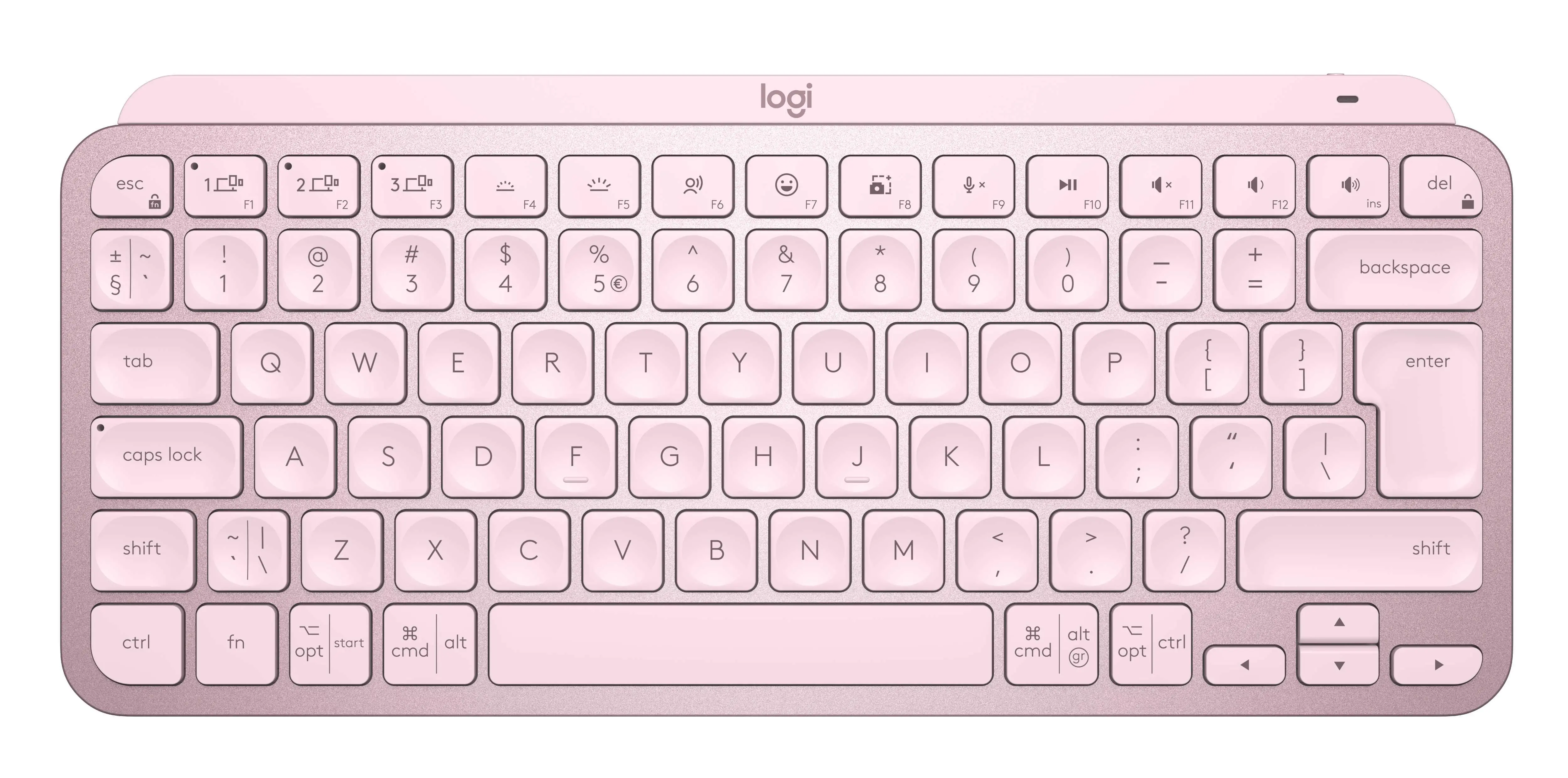 Klawiatura membranowa Logitech MX Keys Mini Różowy