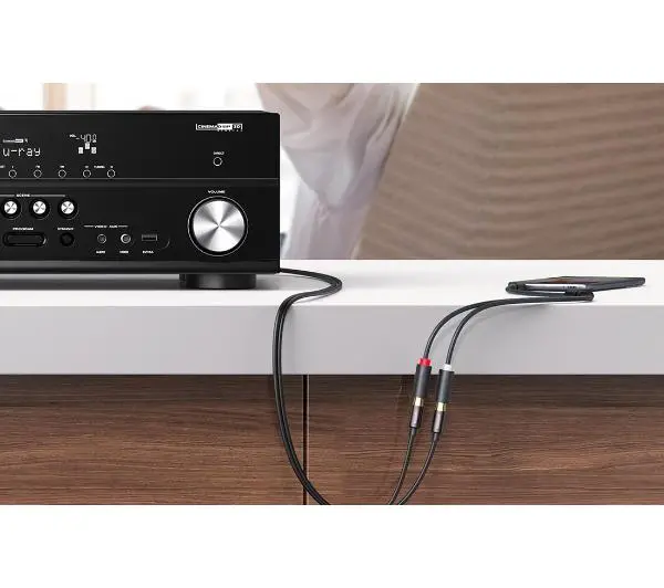 UGREEN AV109 0,25m Czarny
