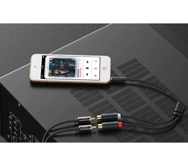 UGREEN AV109 0,25m Czarny