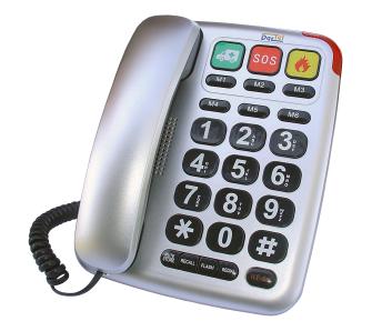 Telefon Dartel LJ-300 Srebrny