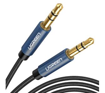 Kabel  audio UGREEN AV112 kabel AUX 2m (niebieski)