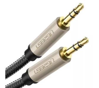 Kabel  audio UGREEN AV125 kabel AUX 1m (szary)