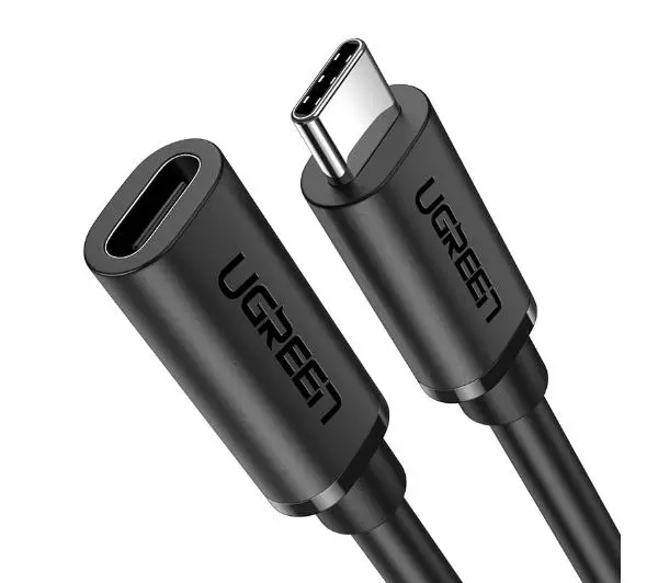 UGREEN USB C Extension 100 W 1m Czarny