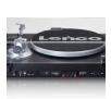 Gramofon Lenco LS-500BK Manualny Napęd paskowy Przedwzmacniacz Bluetooth Czarny + głośniki