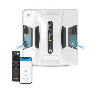 Robot do mycia okien Hobot 2S SiLENT Zasilanie awaryjne Funkcje AI