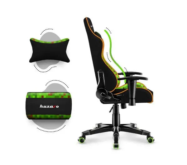 Huzaro Ranger 6.0 Mesh Dla dzieci do 130kg Tkanina Pixel Czarno-zielony - Kup na Raty - RRSO 0%