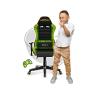 Fotel Huzaro Ranger 6.0 Mesh Dla dzieci do 130kg Tkanina Pixel Czarno-zielony