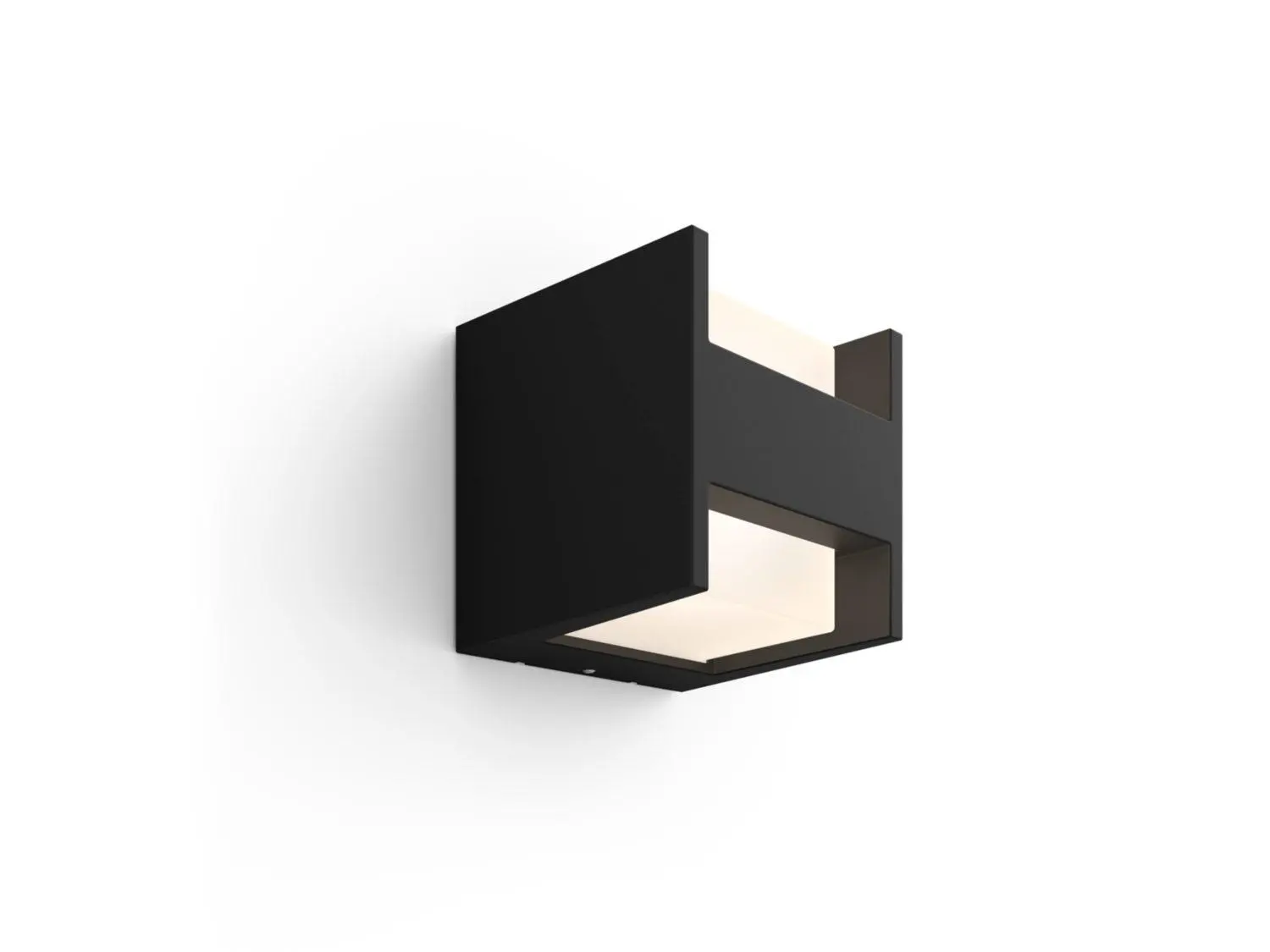 Kinkiet zewnętrzny Philips Hue White Fuzo 915005732902 Czarny