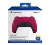 Pad Sony DualSense + subskrypcja PlayStation Plus (3 m-ce karta zdrapka) do PS5 - bezprzewodowy - czerwony