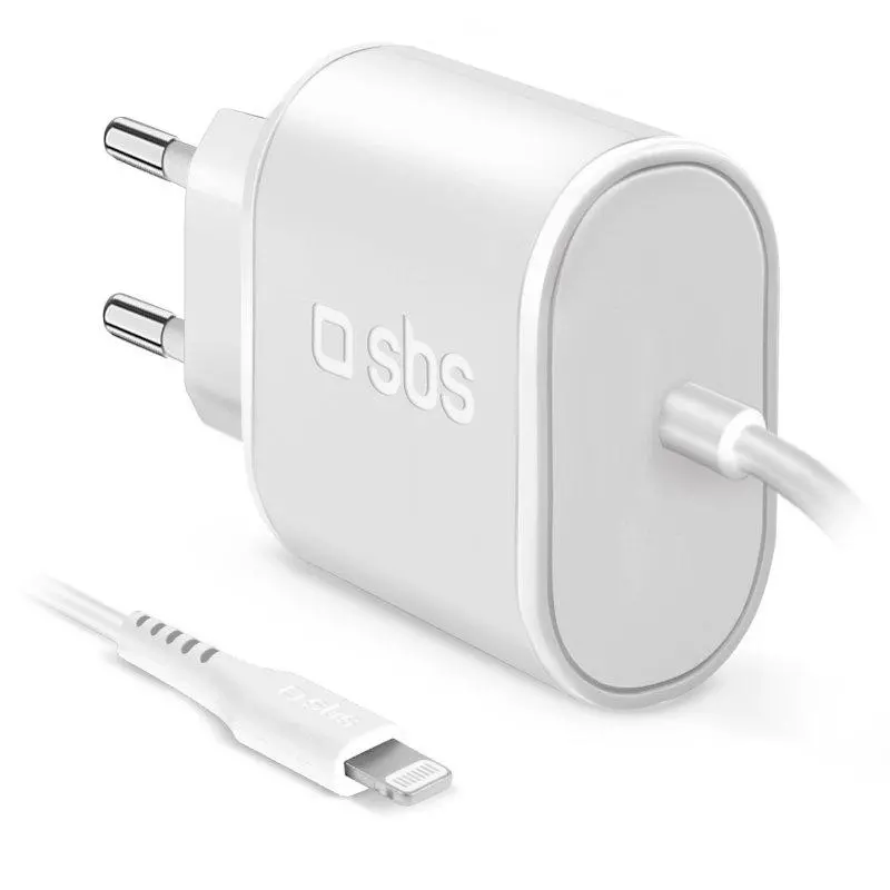 Ładowarka sieciowa SBS Travel Charger TETRLHSTD89 Biały