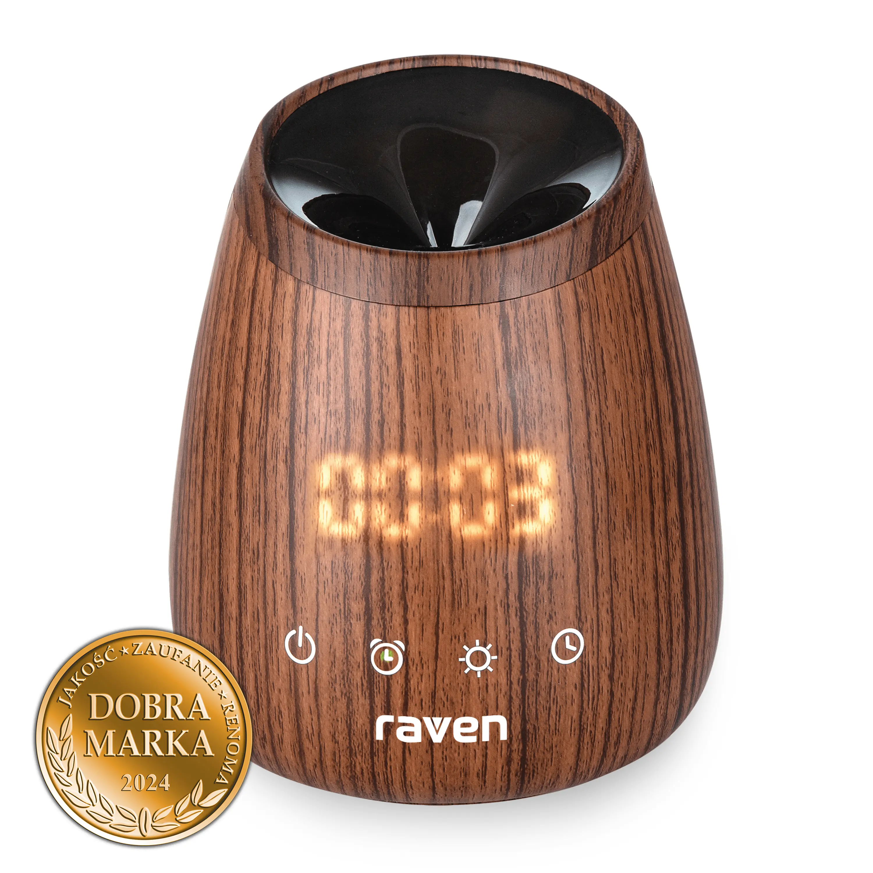 Aromatyzer Raven ENA002 15m2 Zegar i budzik