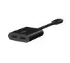 Adapter Belkin F7U081BTBLK USB-C ładowanie + audio