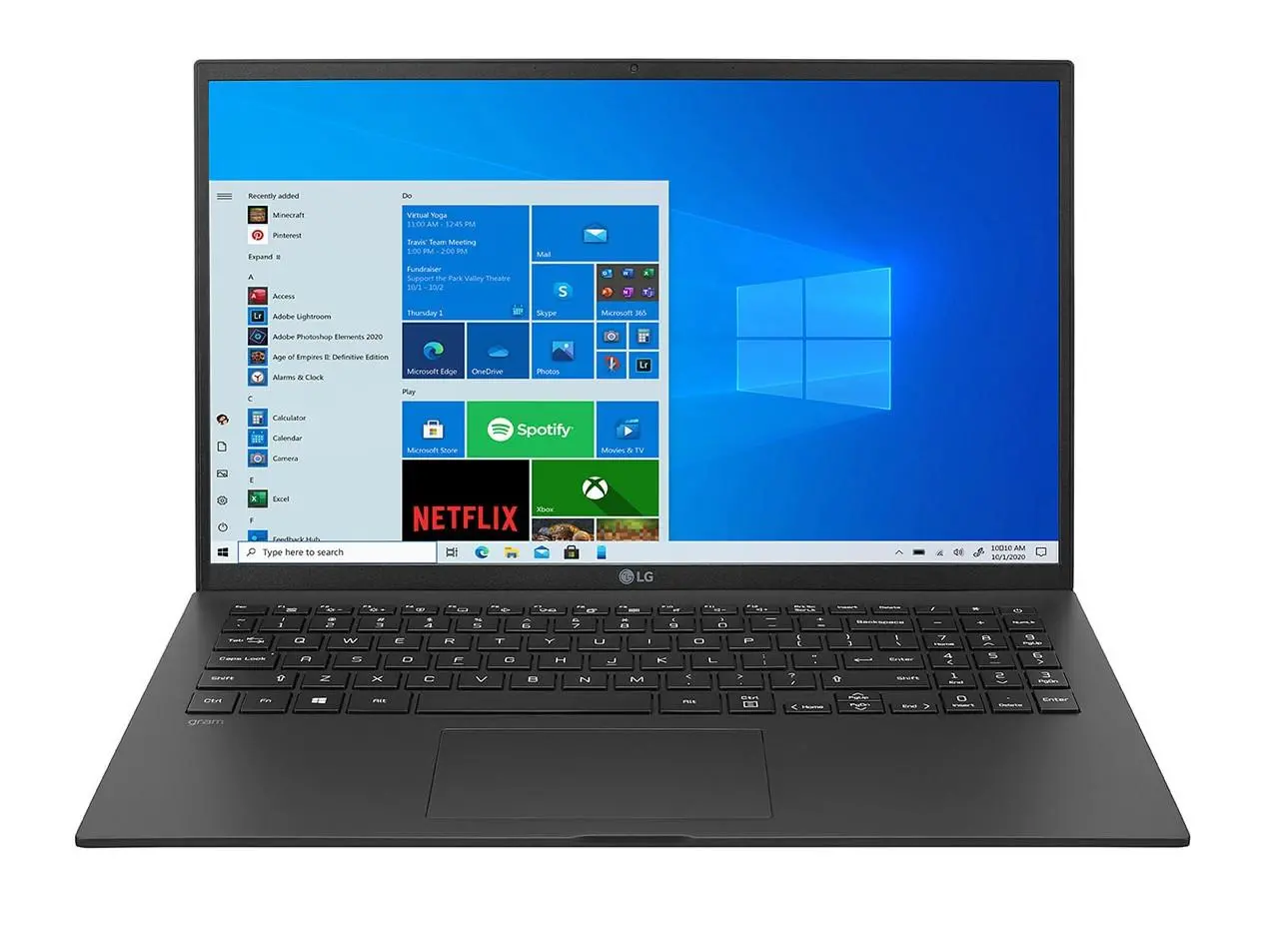 Laptop ultrabook LG Gram 15,6'' 2021 15Z90P-G.AP52Y i5-1135G7 16GB RAM 256GB Dysk SSD Win10 Pro Czarny