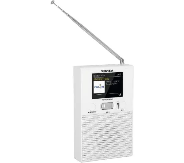 TechniSat DigitRadio Flex 2 Radio FM DAB+ Bluetooth Biały