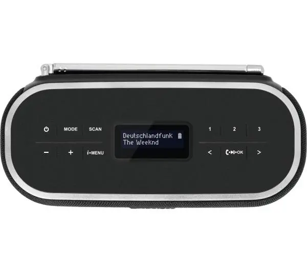 TechniSat DIGITRADIO BT  Radio FM, DAB Bluetooth Czarny