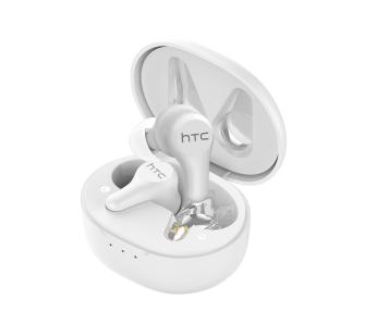 Słuchawki bezprzewodowe HTC Wireless Earbuds Plus Dokanałowe Bluetooth 5.0 Biały
