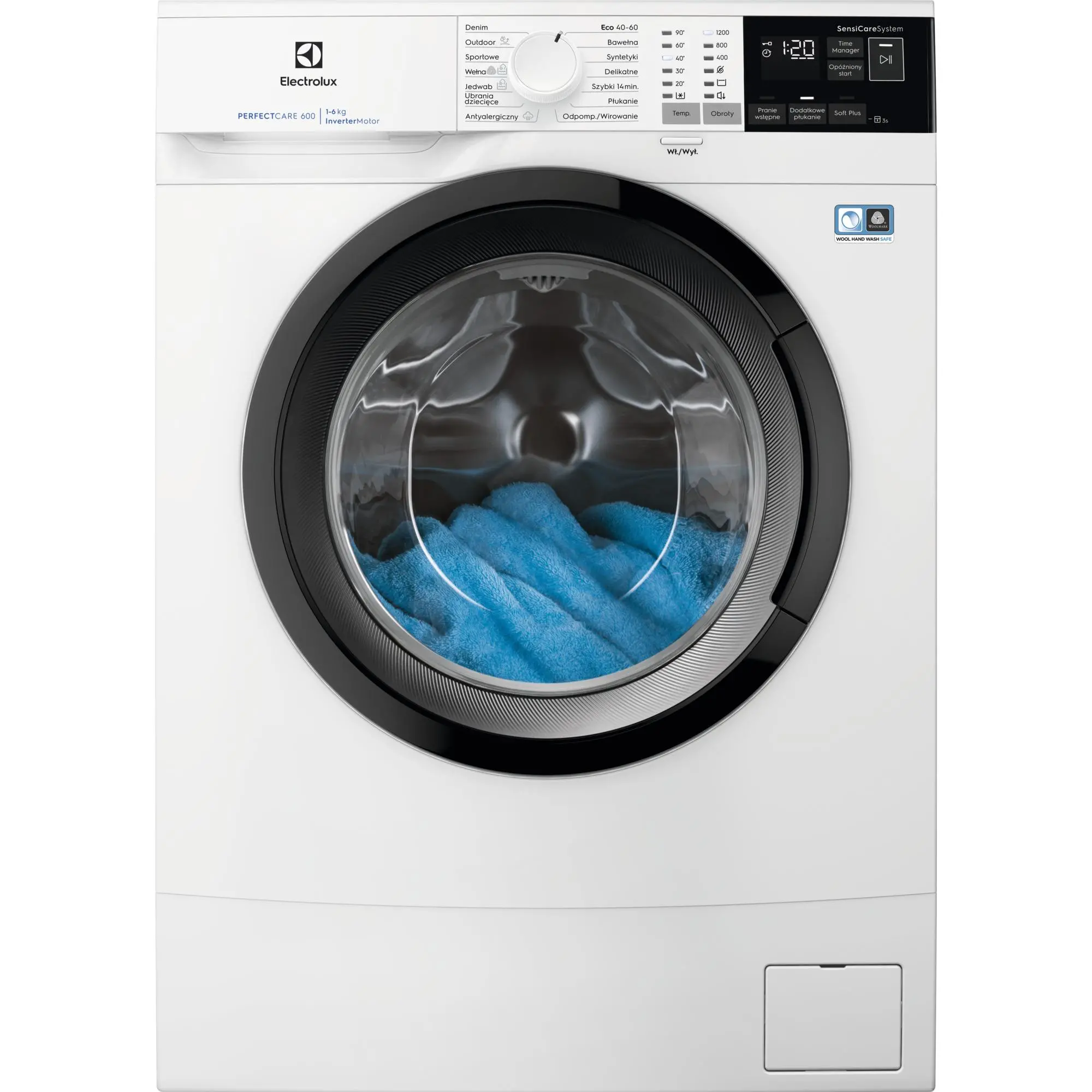 Pralka Electrolux 600 SensiCare EW6SN426BPI Superslim 6kg 1200obr/min