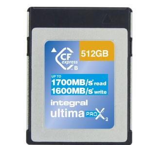 Karta pamięci Integral UltimaPro X2 CFexpress Cinematic Memory 2.0 512GB